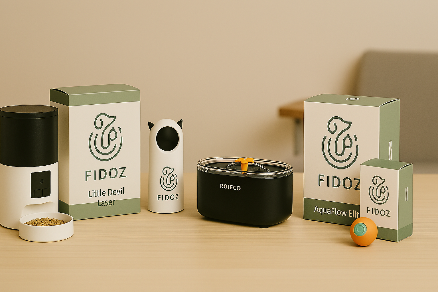 FIDOZ – Produits intelligents pour chiens et chats.
– Fidoz