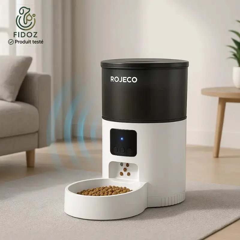Pack Distributeur EasyFeed Auto + Fontaine AquaFlow - Fidoz
