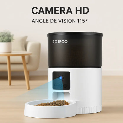 EasyFeed Auto - By Fidoz - Distributeur de Croquettes Automatique avec Caméra Fidoz