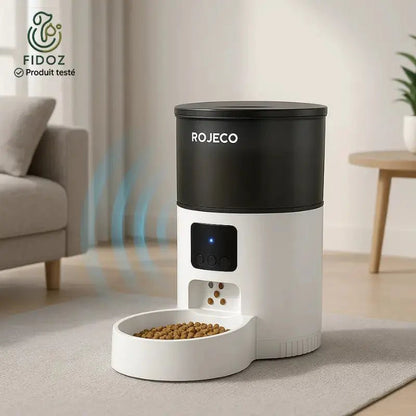 Pack Distributeur EasyFeed Auto + Fontaine AquaFlow - Fidoz