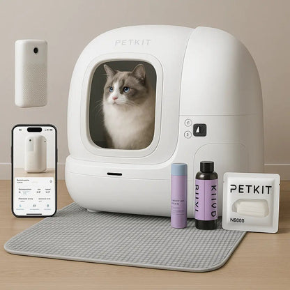 Litière autonettoyante PETKIT PURA MAX 2.0 - Fidoz