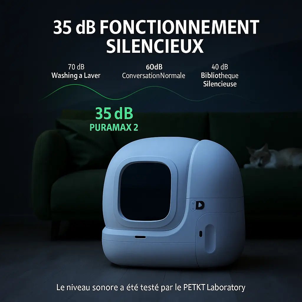 Litière autonettoyante PETKIT PURA MAX 2.0 - Fidoz