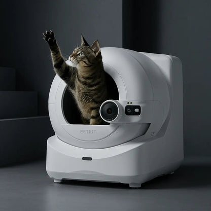 Litière automatique avec caméra PETKIT PUROBOT ULTRA - Fidoz