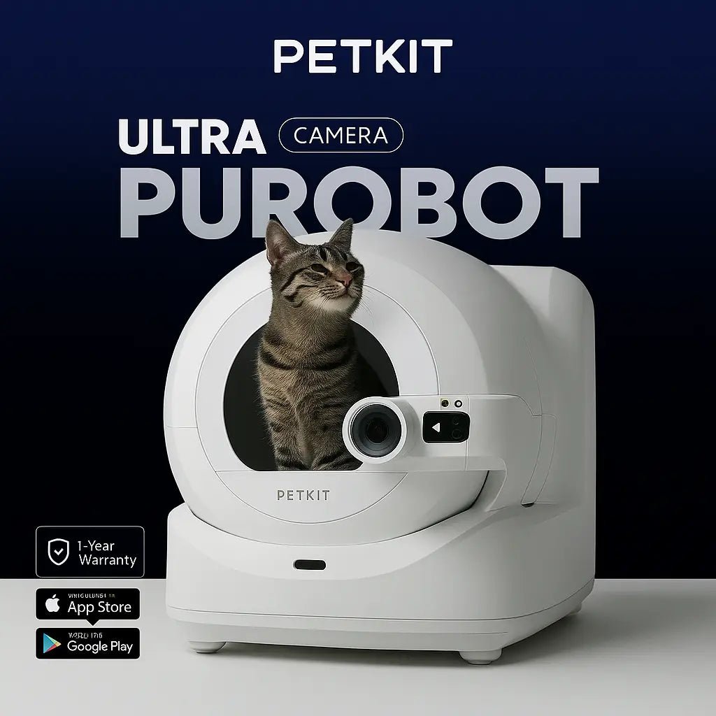 Litière automatique avec caméra PETKIT PUROBOT ULTRA - Fidoz